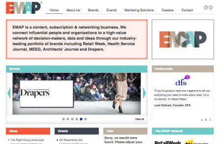Emap name to be 'retired' as Health Service Journal, Drapers and other titles phase out print